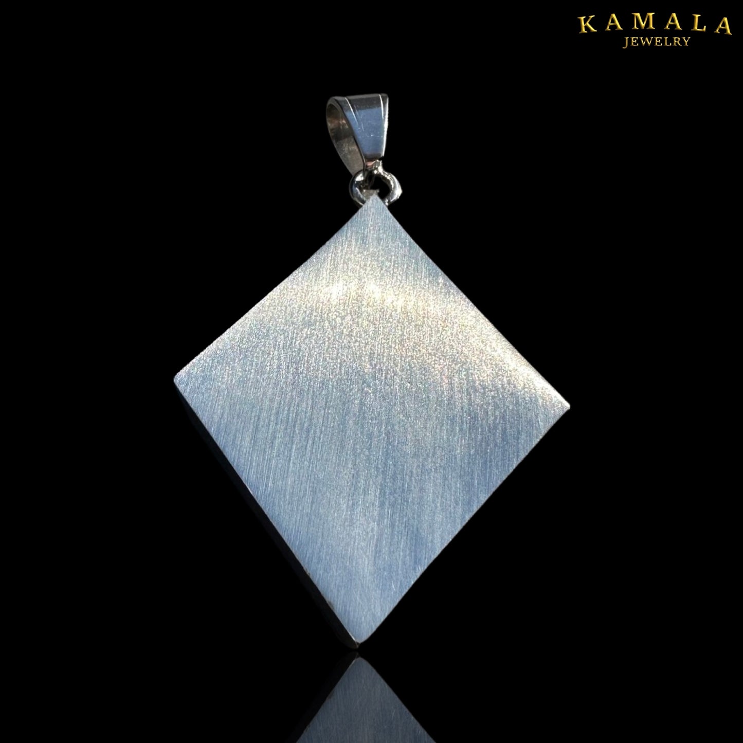 1% Anhänger - Schwarz & Silber (Ohne "er")