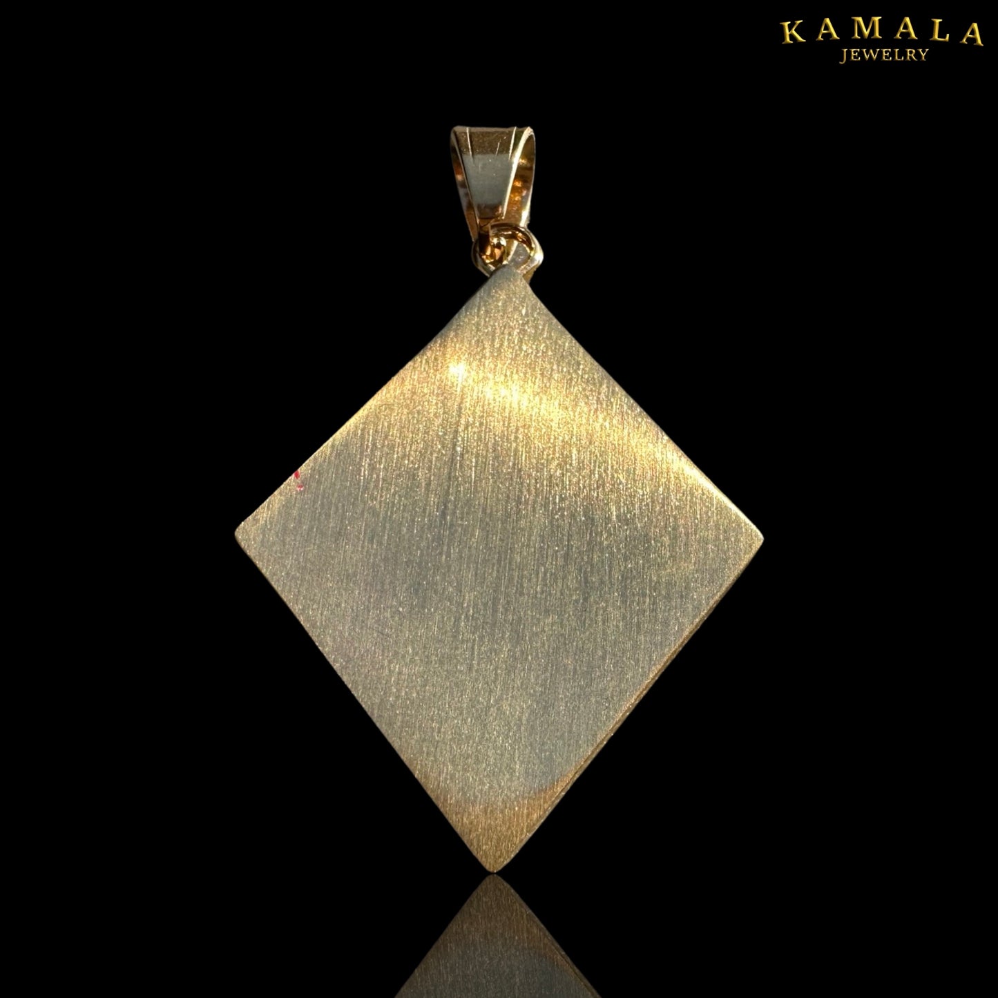 Anhänger mit 1% - Rot & Gold (Ohne "er")