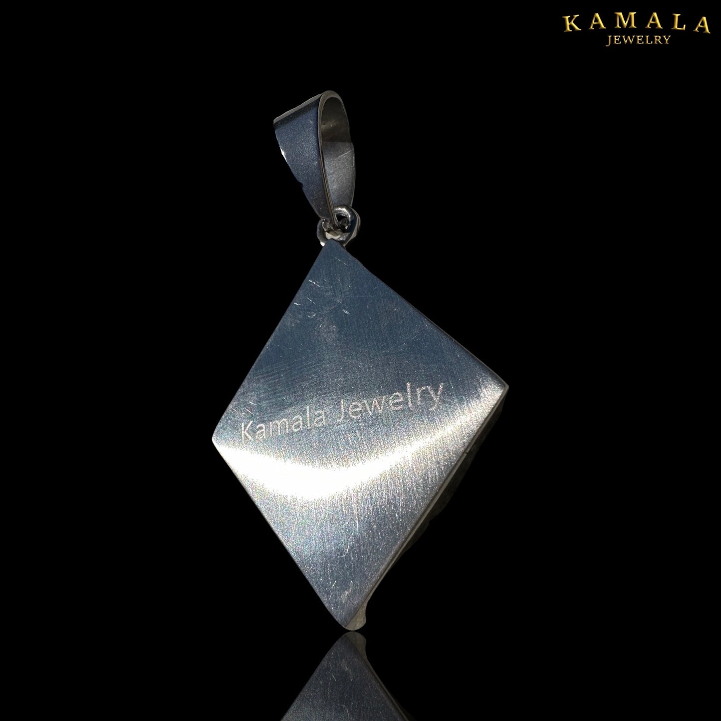 1%er Anhänger - Rot & Silber