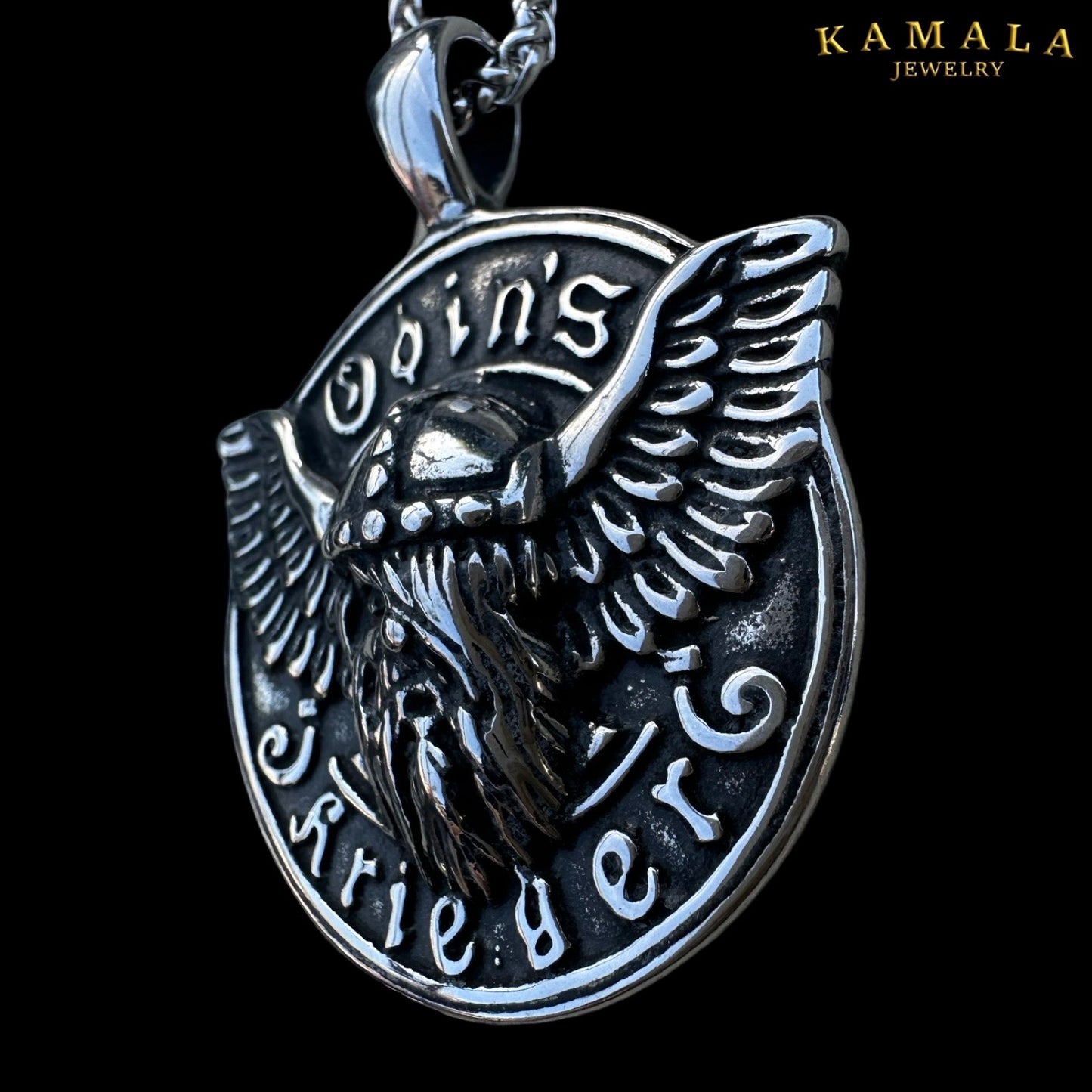 Halskette - Odins Krieger - Edelstahl