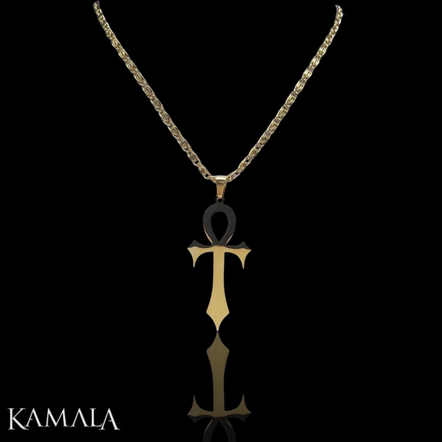 Anhänger mit Ankh - Gold