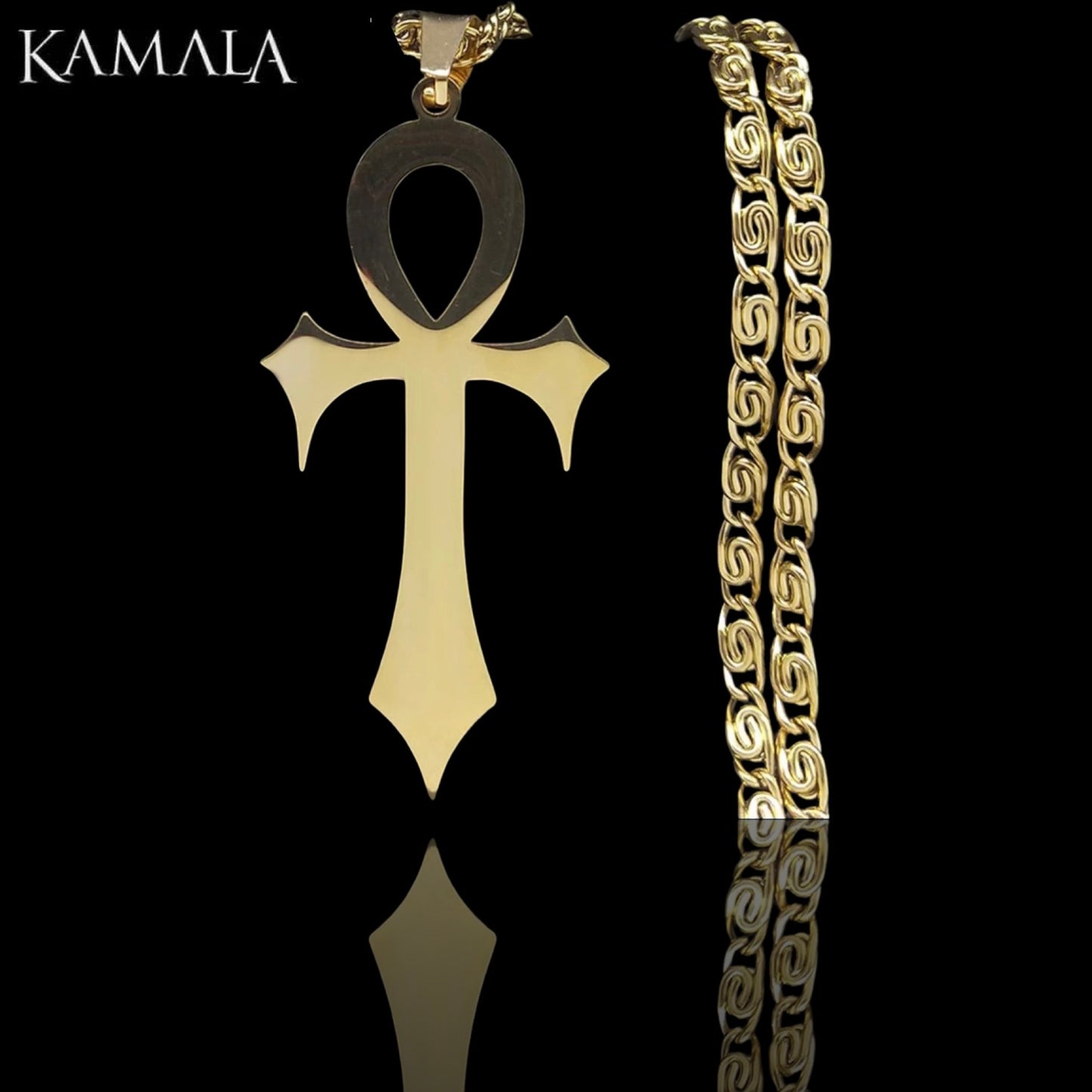Anhänger mit Ankh - Gold
