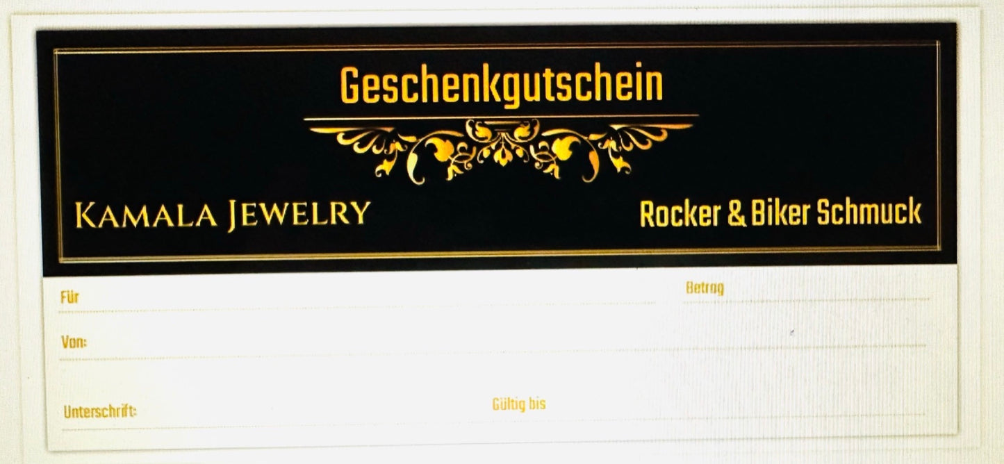 Kamala Jewelry Geschenkgutschein