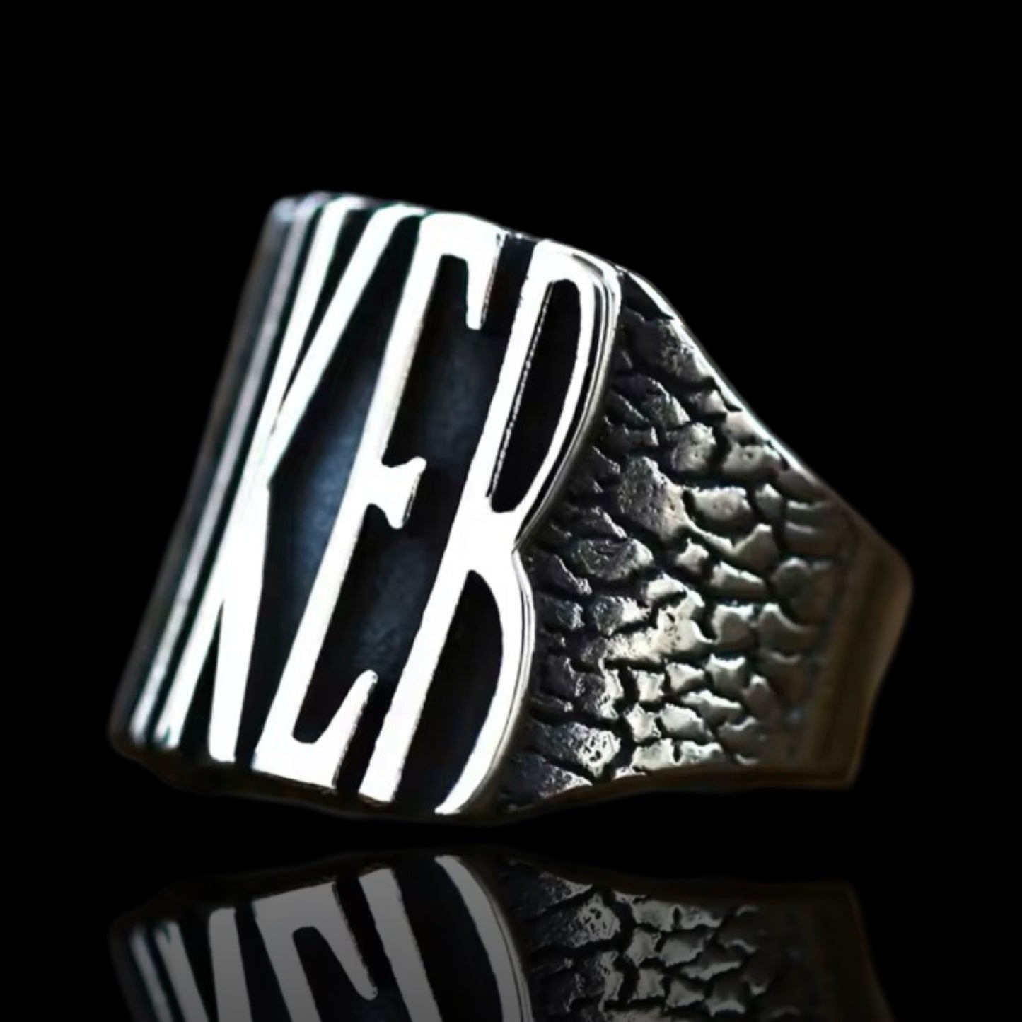 Fingerring - BIKER - Edelstahl