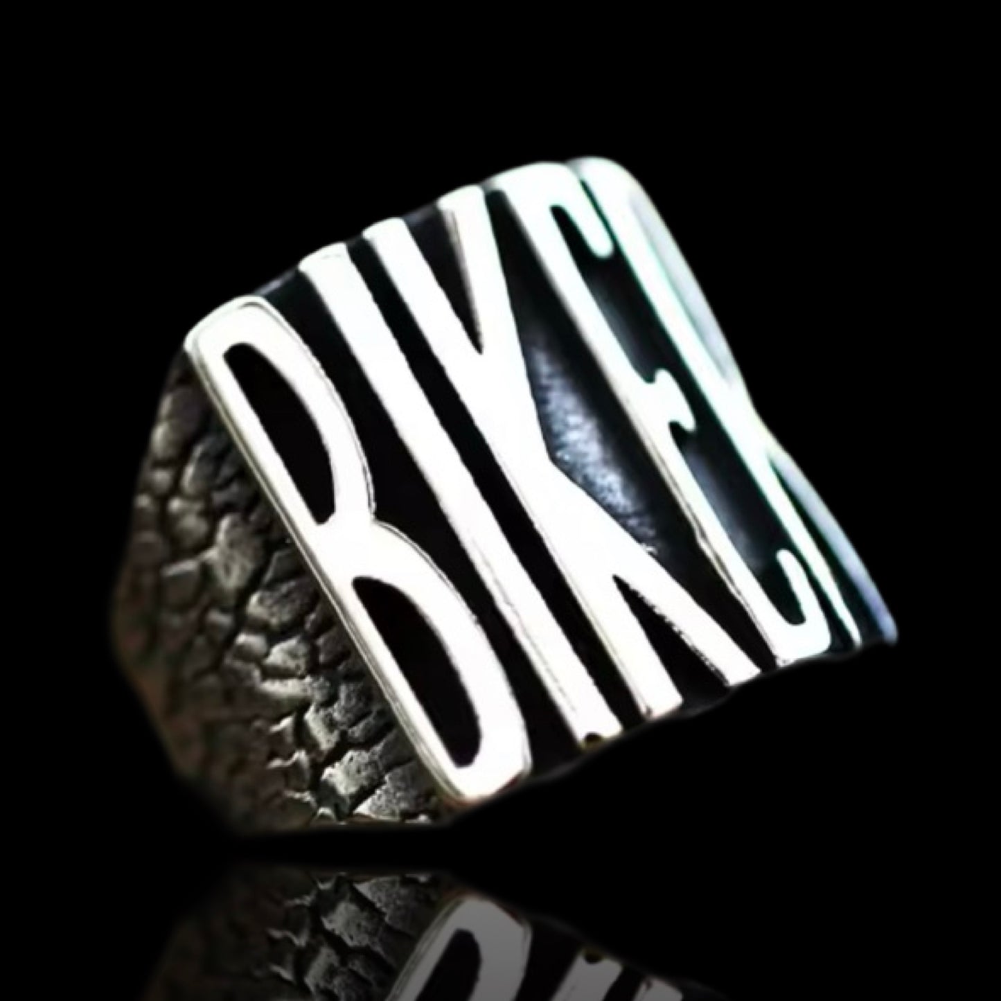 Fingerring - BIKER - Edelstahl