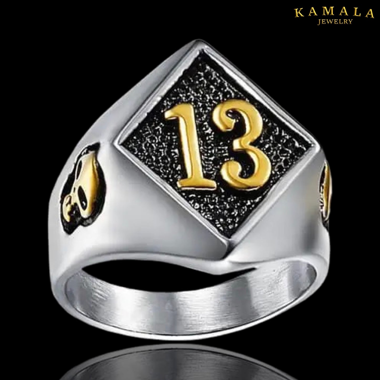 Fingerring mit 13 - Gold & Silber