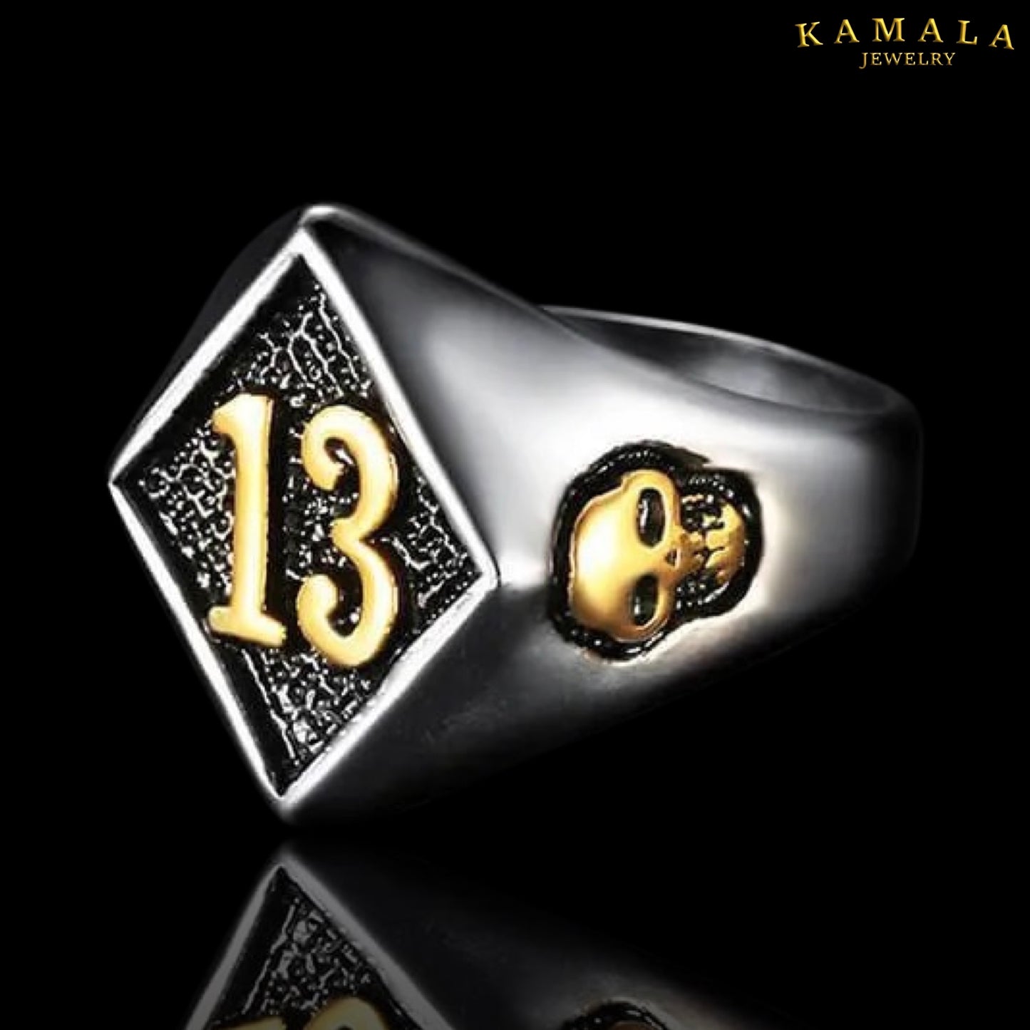 Fingerring mit 13 - Gold & Silber