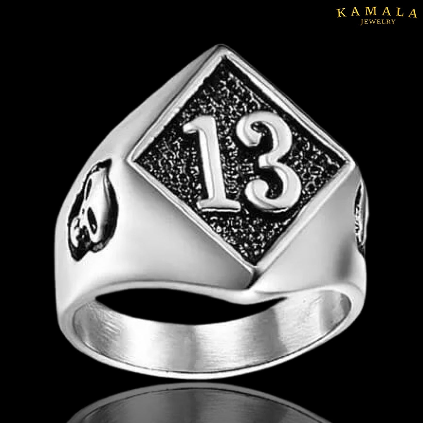 Fingerring mit 13 - Silber