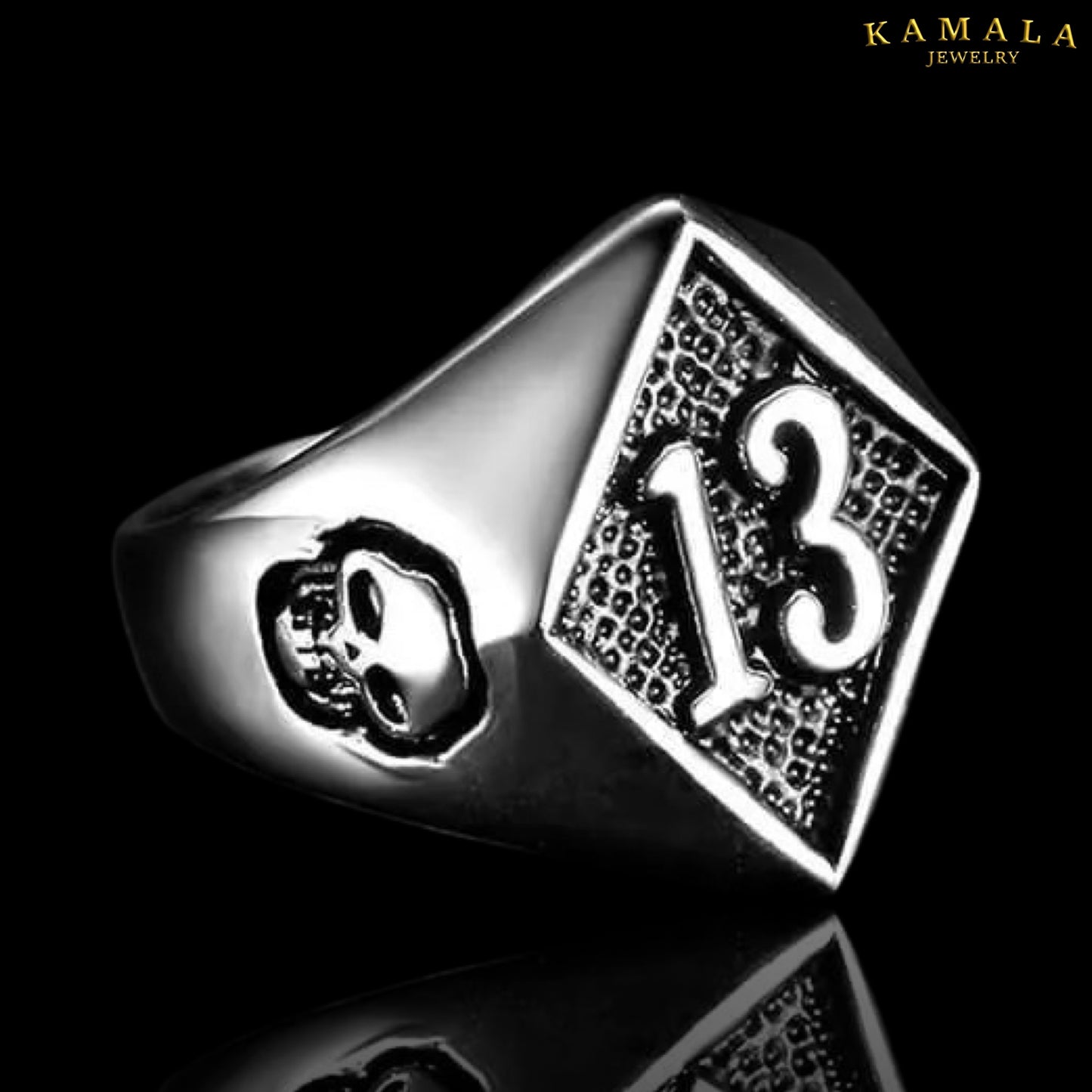 Fingerring mit 13 - Silber