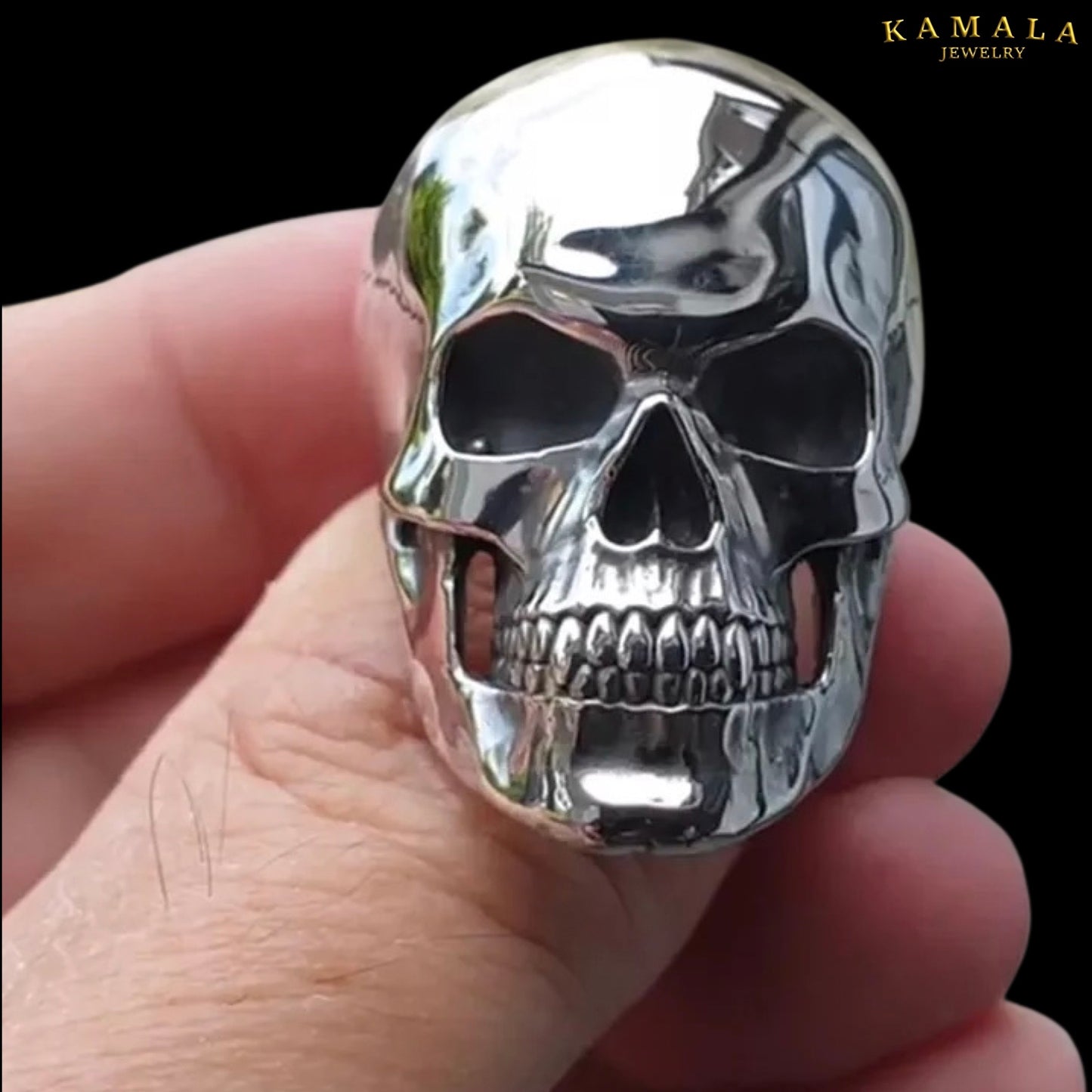 Fingerring - Skull - Edelstahl