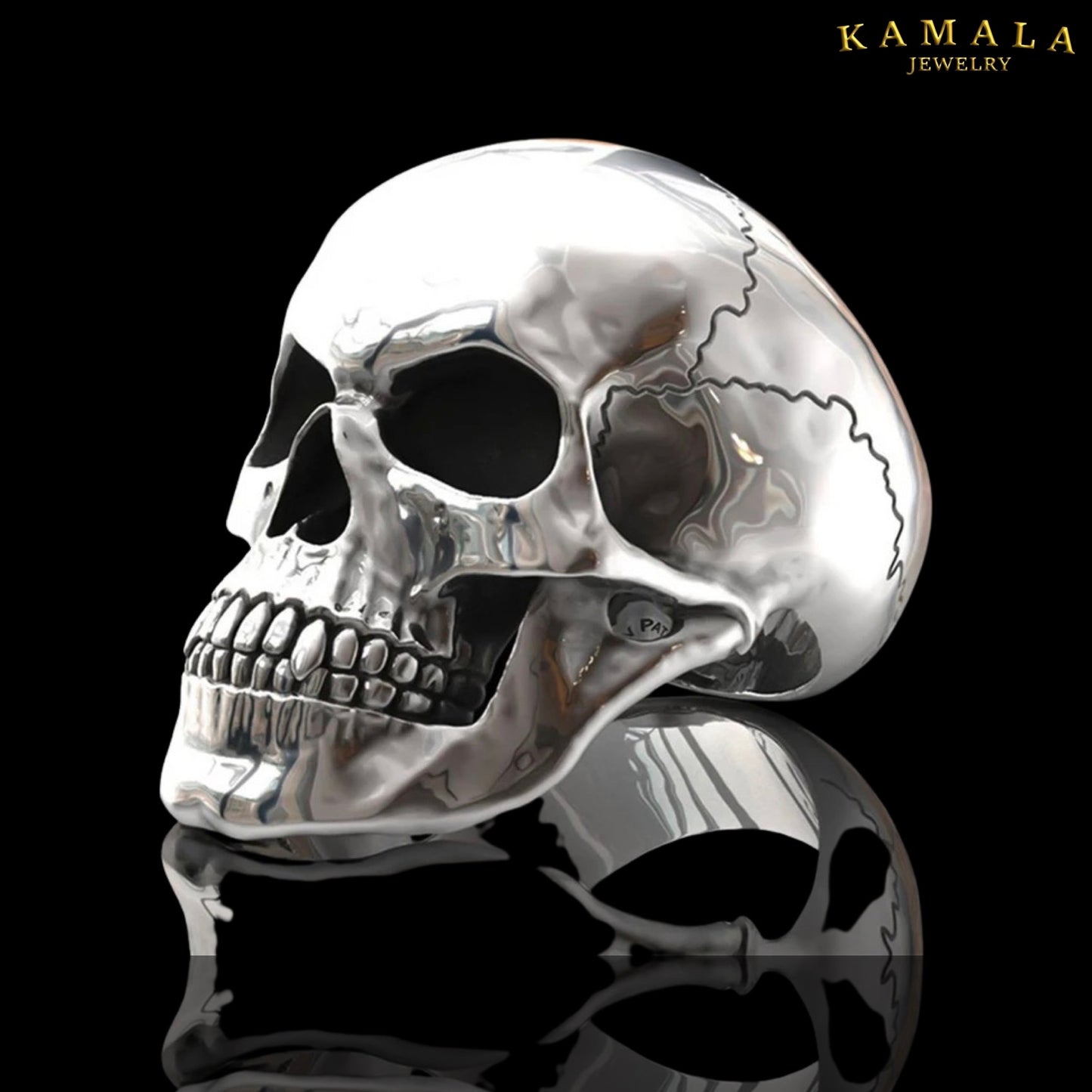 Fingerring - Skull - Edelstahl