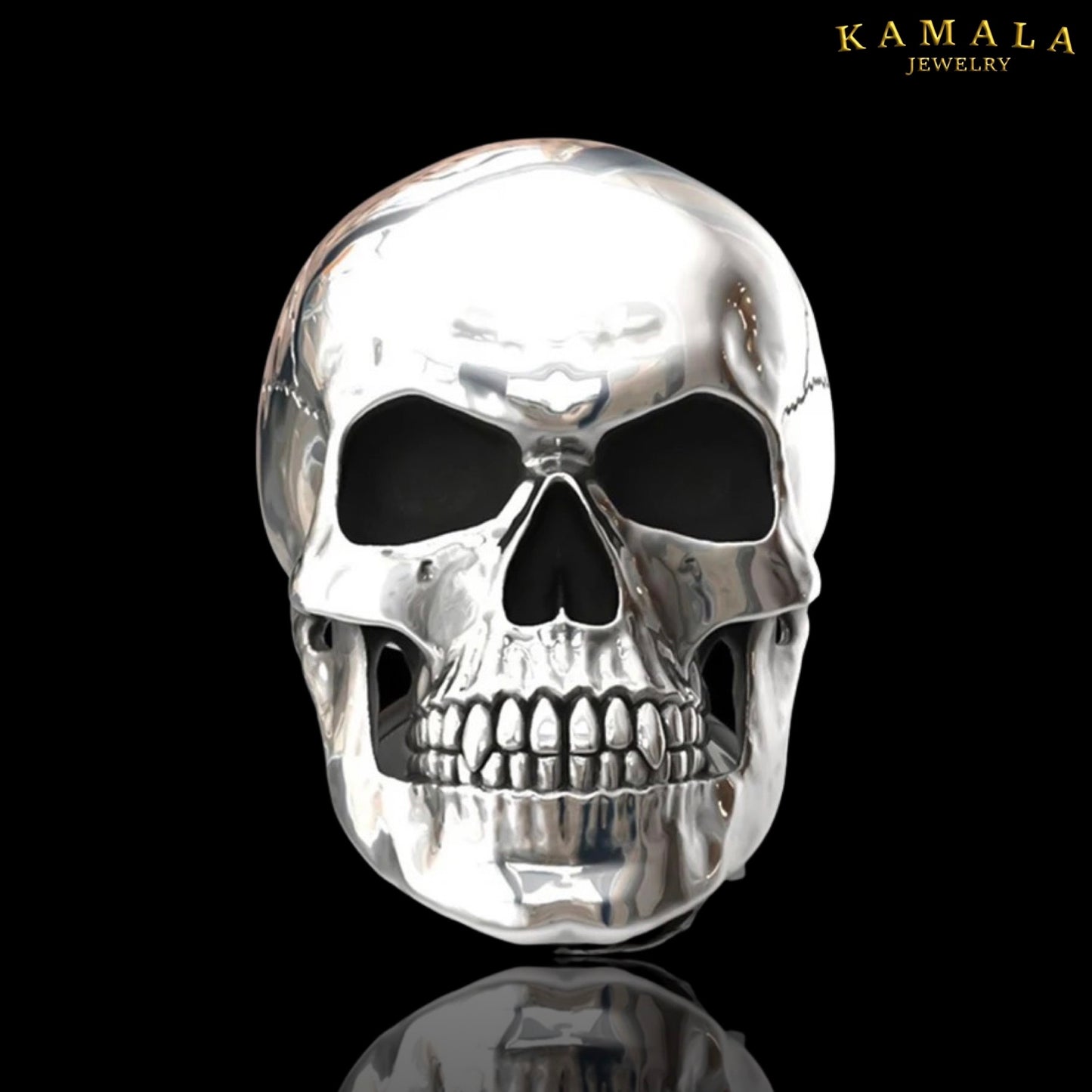 Fingerring - Skull - Edelstahl