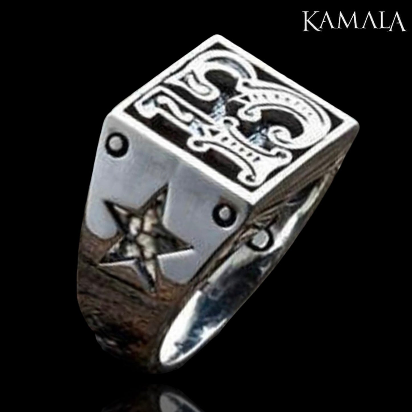Fingerring mit 13 - Silber - Ring