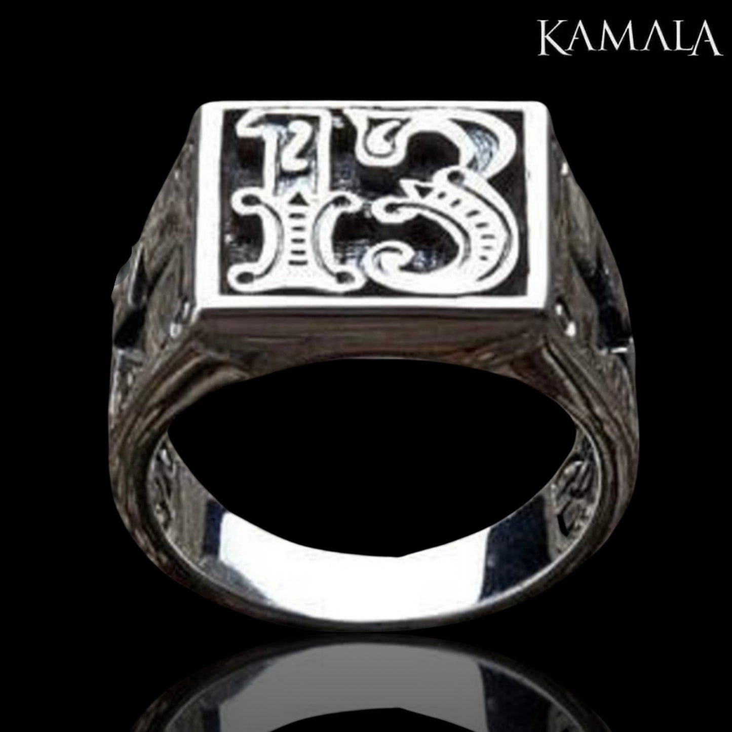 Fingerring mit 13 - Silber - Ring