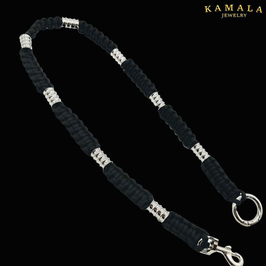 Hosenkette - Madmax - Schwarz mit Silber