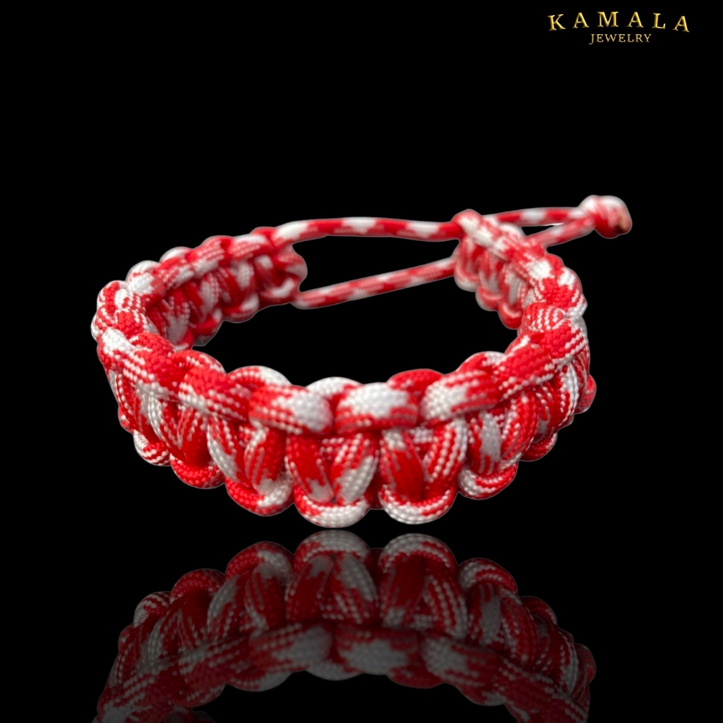 Madmax Klub Armband - Rot & Weiss