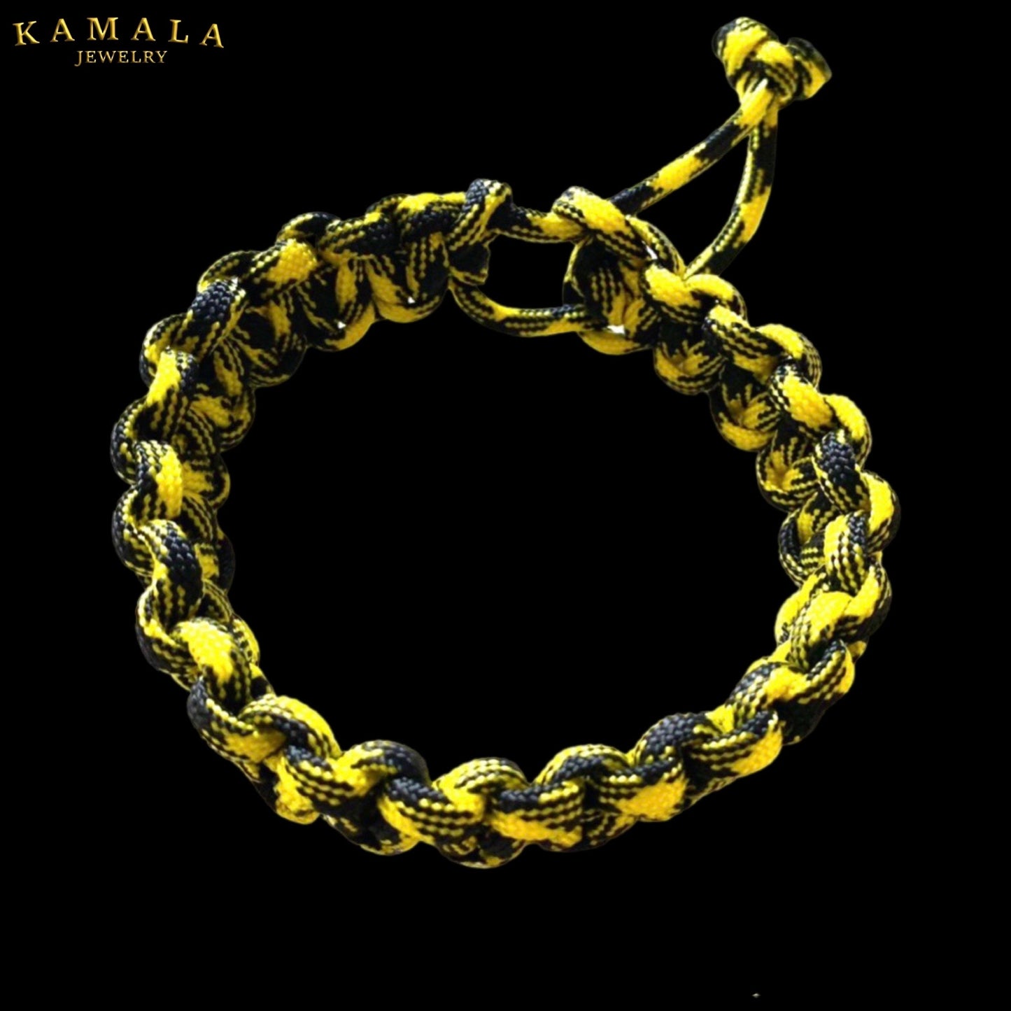 Madmax Klub Armband - Gelb & Schwarz
