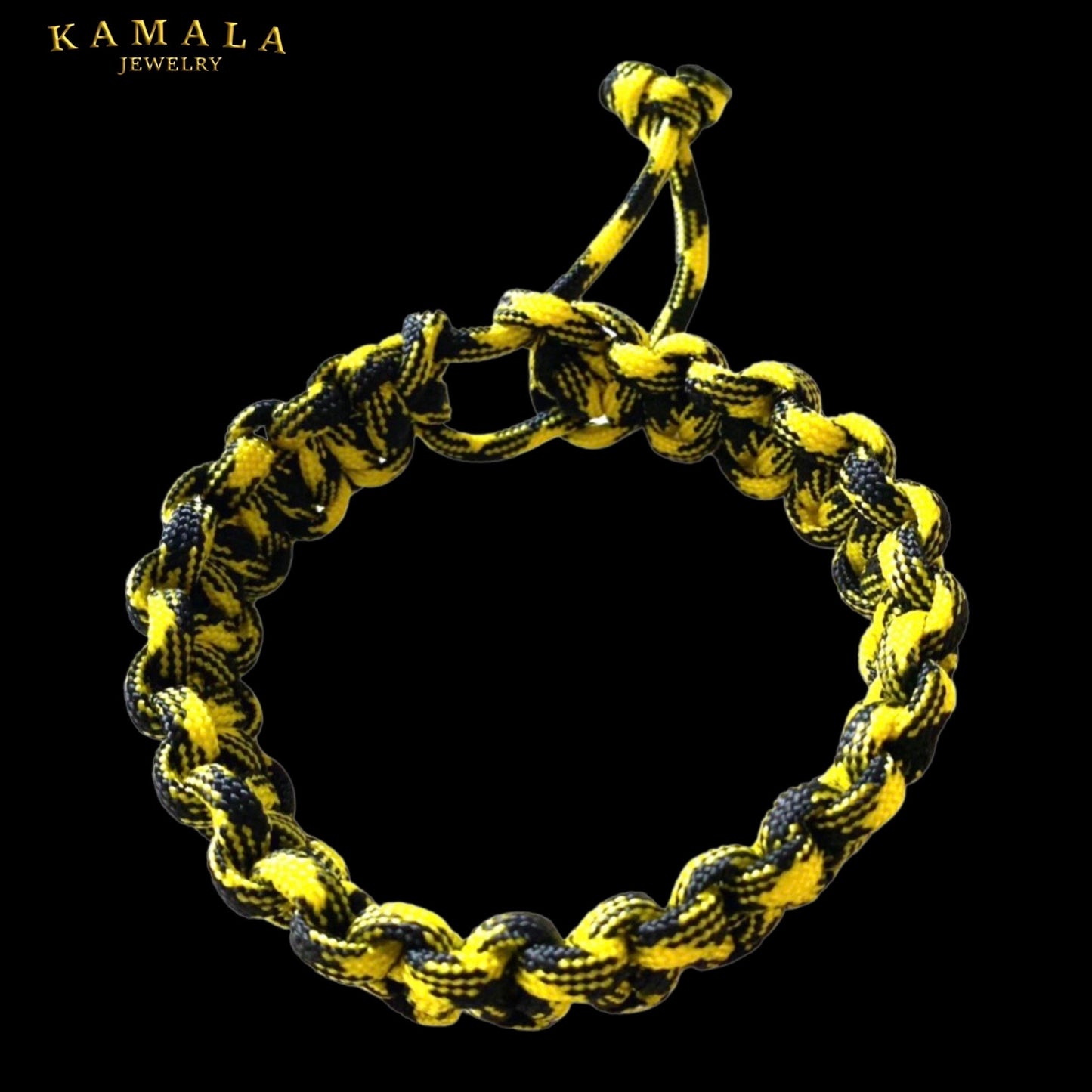 Madmax Klub Armband - Gelb & Schwarz