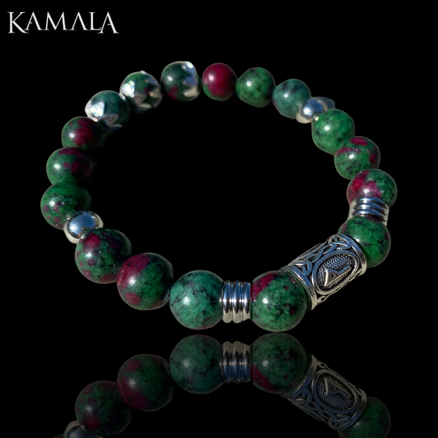 Wikinger Armband aus Zoisite Tourmaline