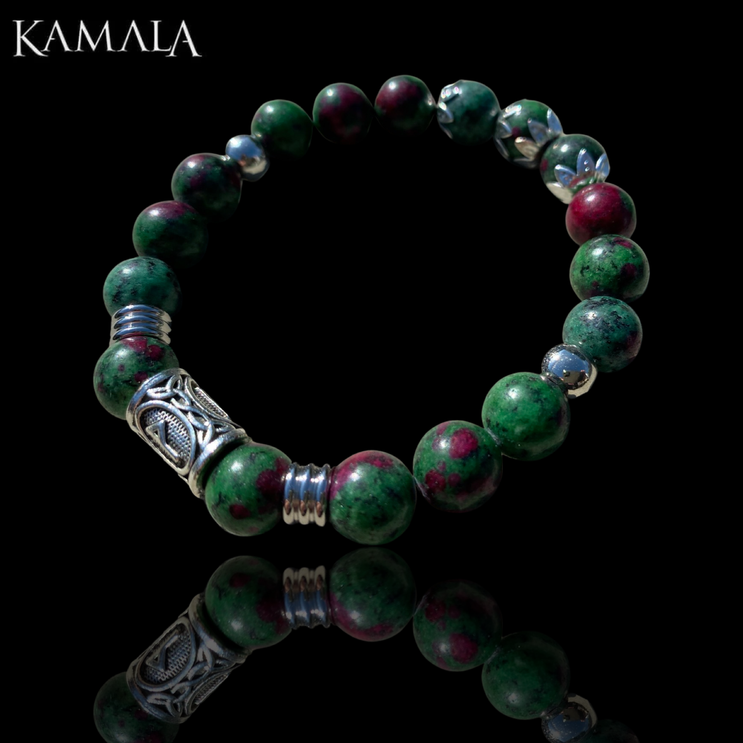 Wikinger Armband aus Zoisite Tourmaline