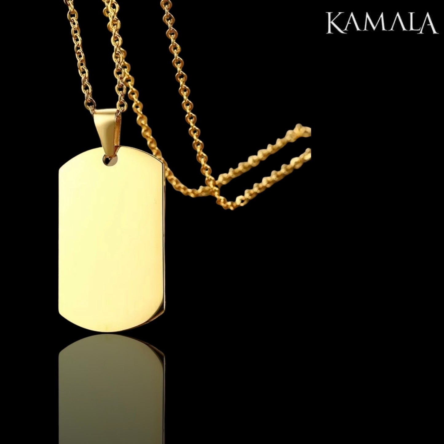 Dogtag Anhänger - Hundemarke Anhänger - Edelstahl