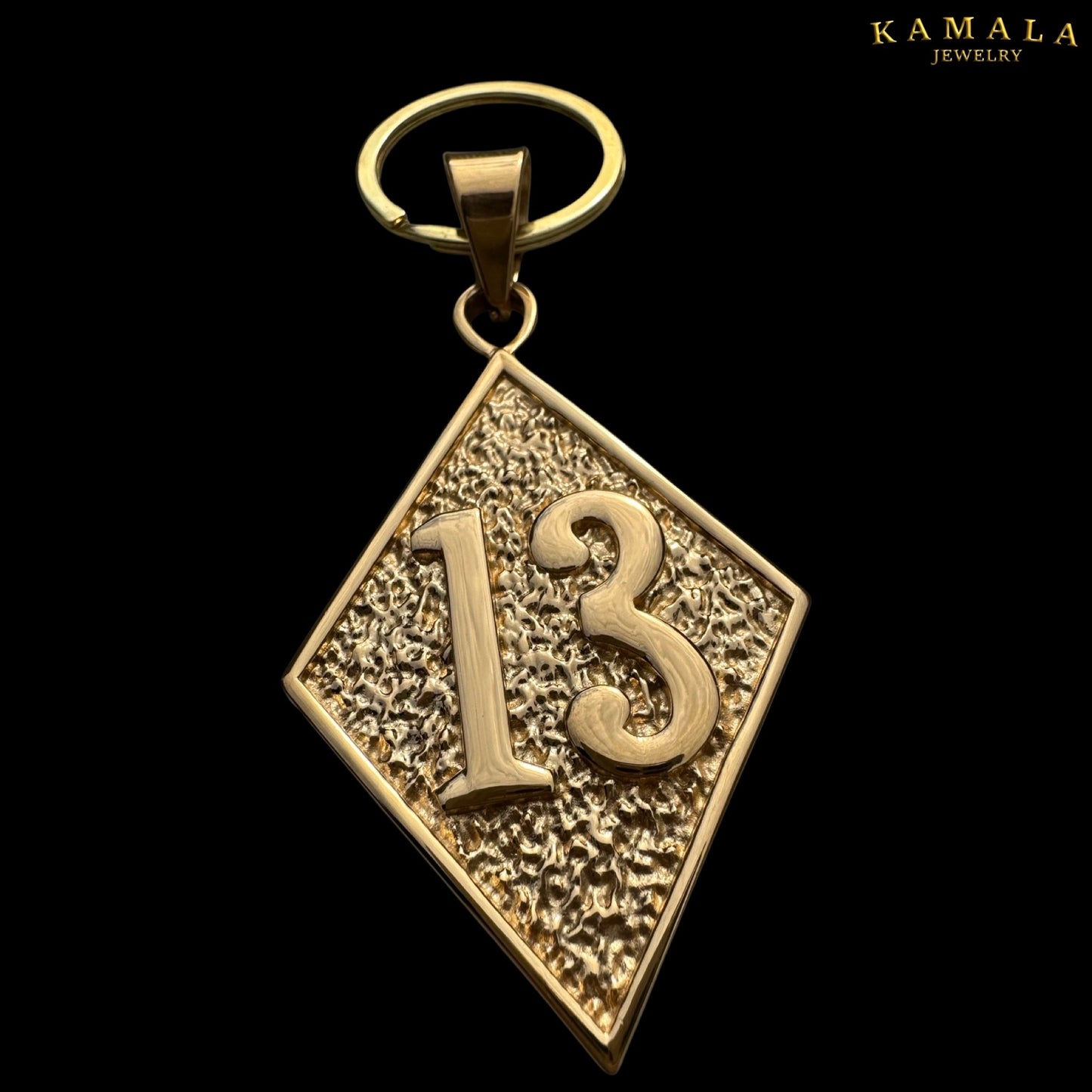 13 Schlüsselanhänger - Gold - Exklusiv