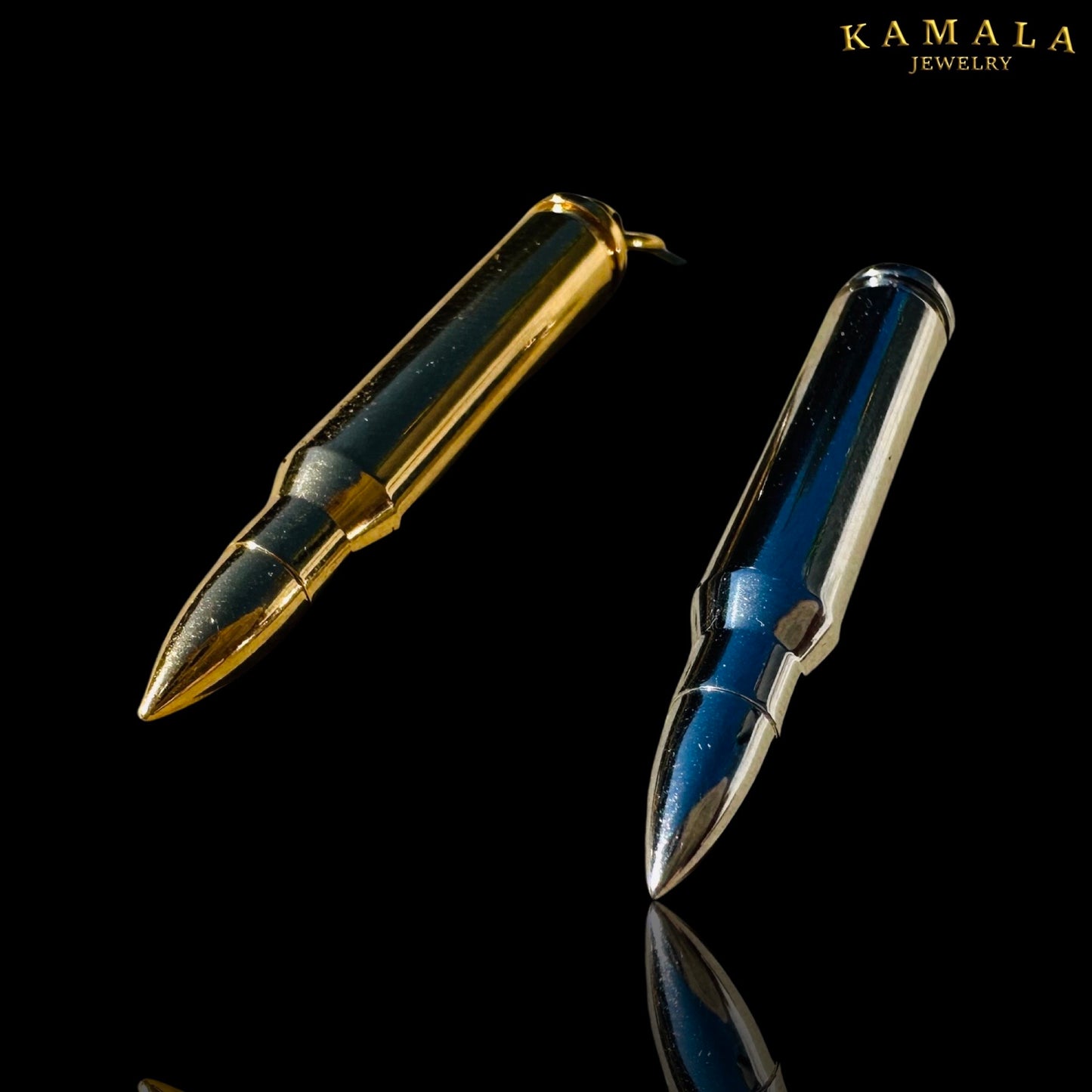 Patrone mit Geheimfach - Gold - Anhänger