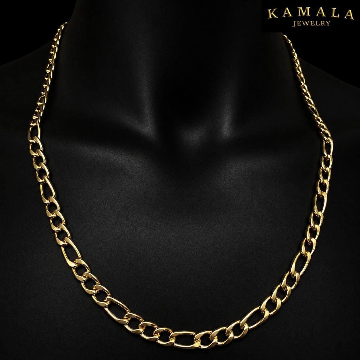 Premium Figarokette Gold