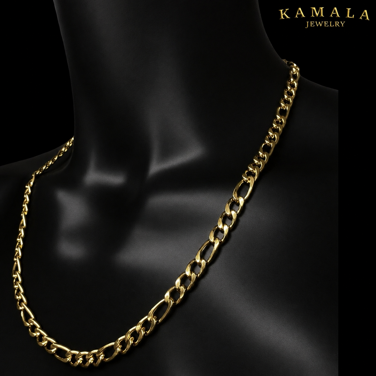 Premium Figarokette Gold