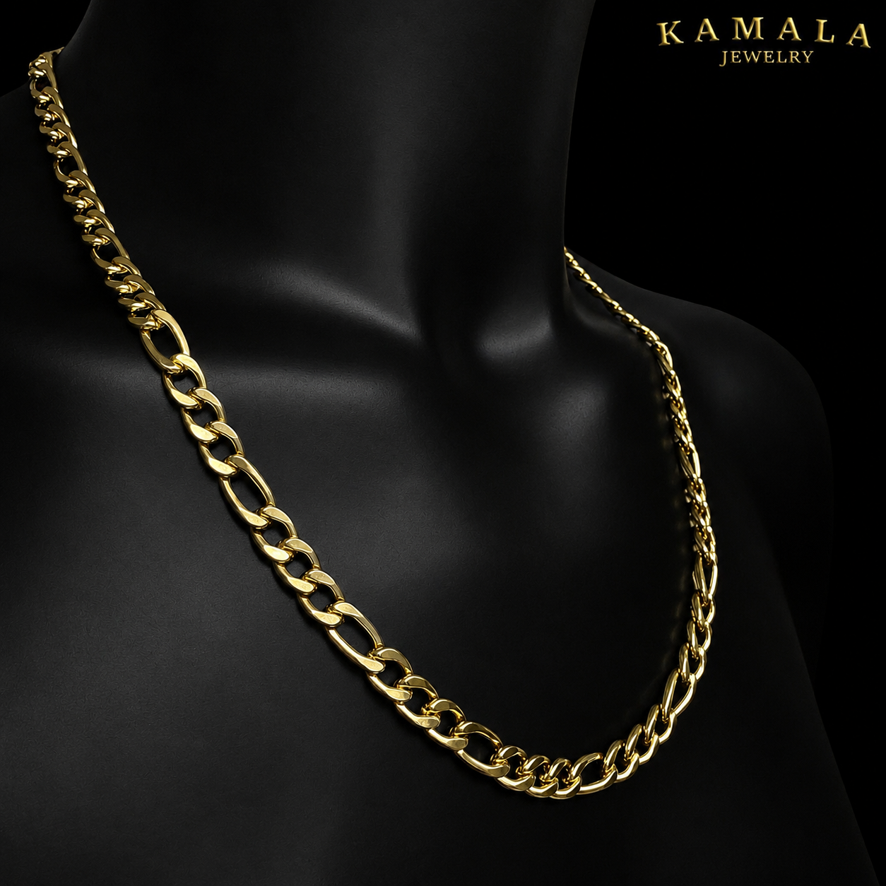 Premium Figarokette Gold