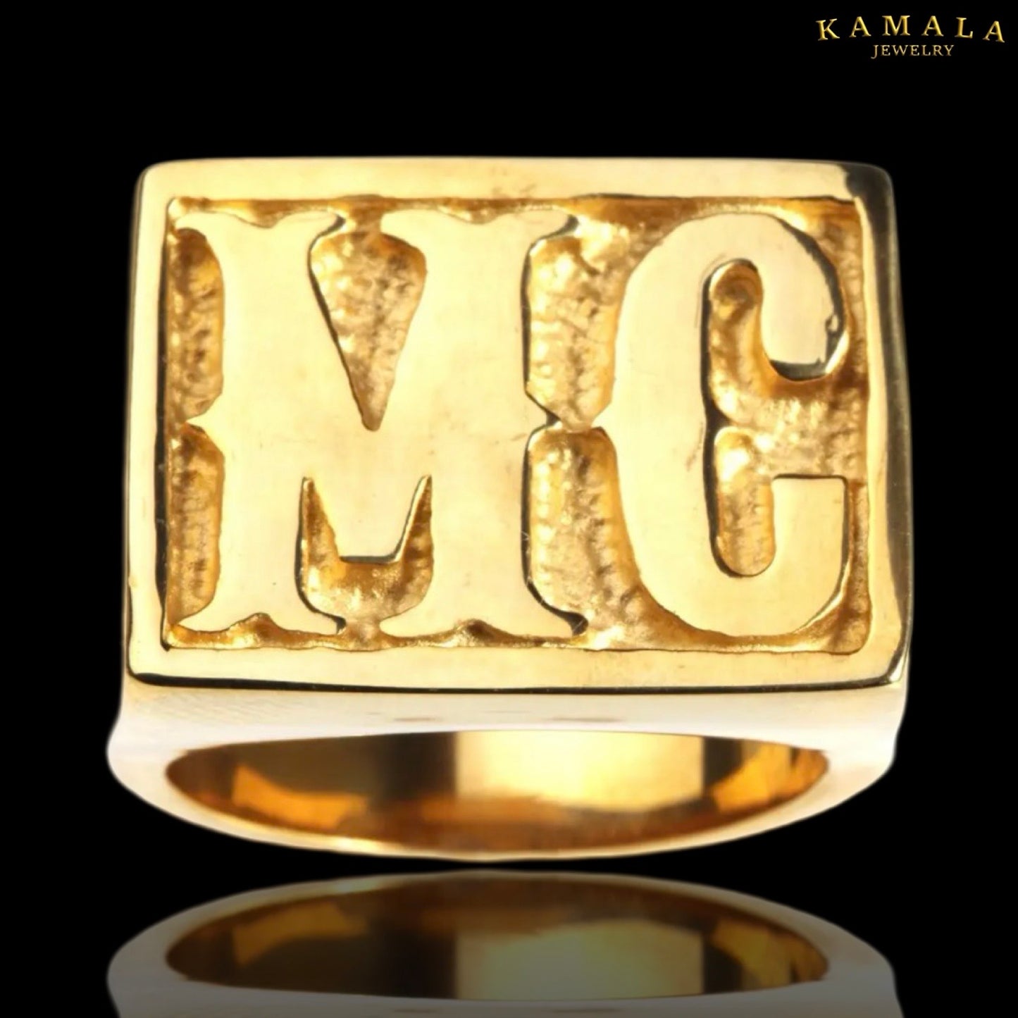 Fingerring mit MC - Gold