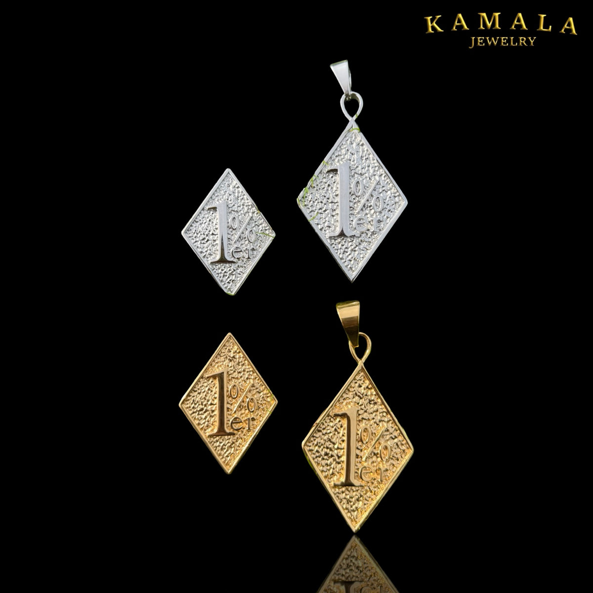 1%er Premium-Set – Anhänger & Pin