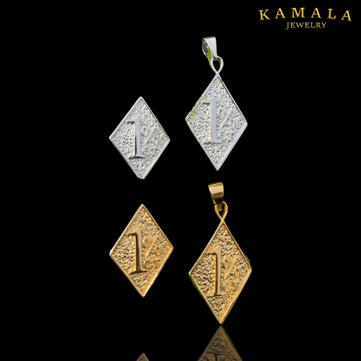 1%er Premium-Set – Anhänger & Pin
