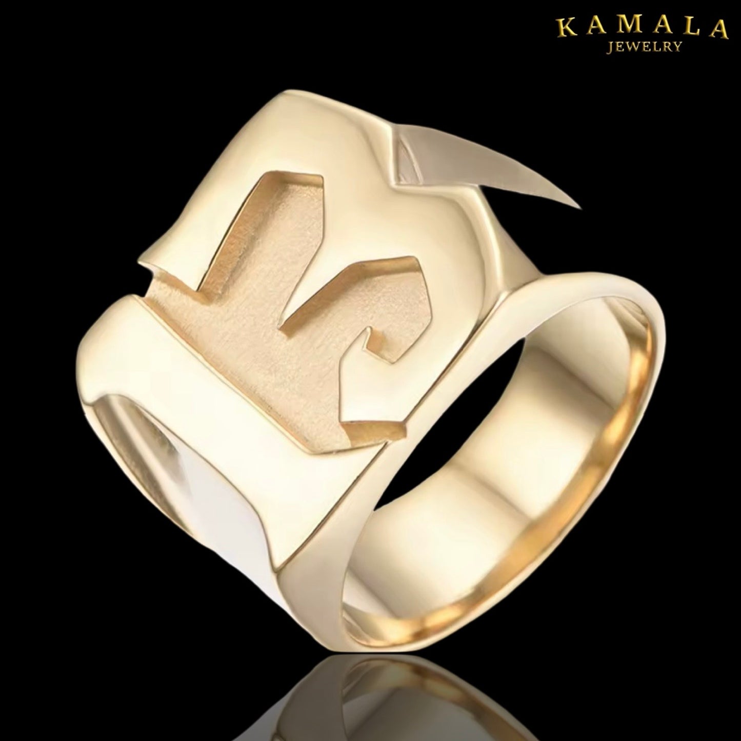 Fingerring mit 13 - Gold