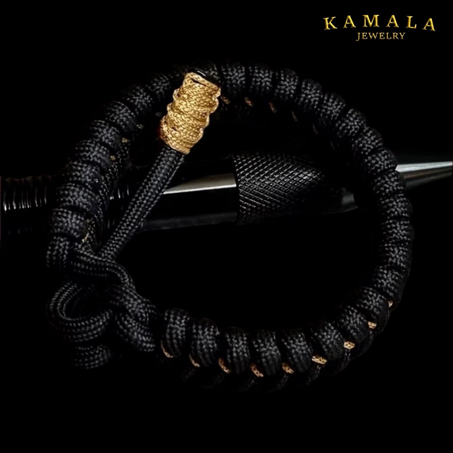 MadMax Armband – Schwarz &amp; Gold
