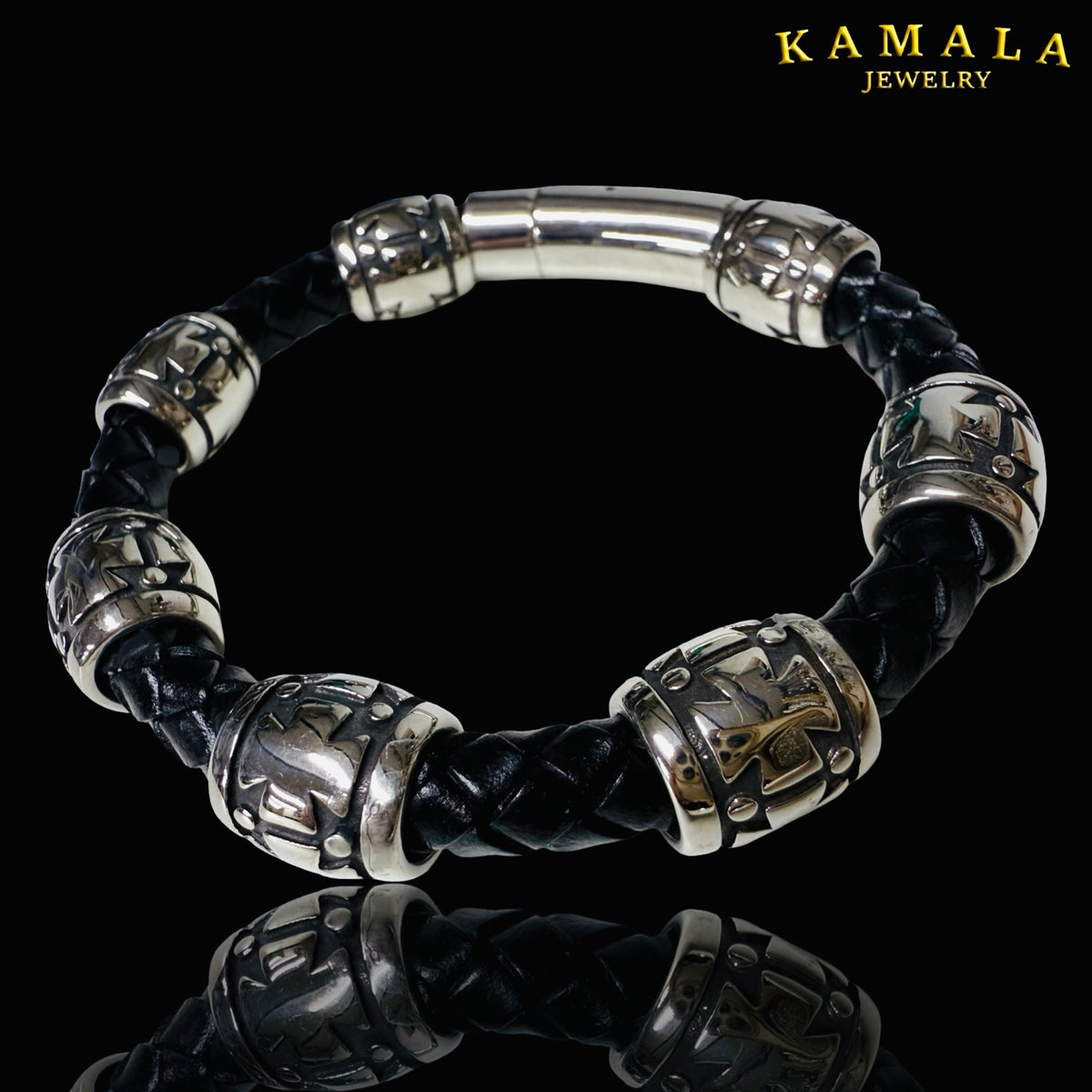 Eisernes Kreuz Armband – Handmade