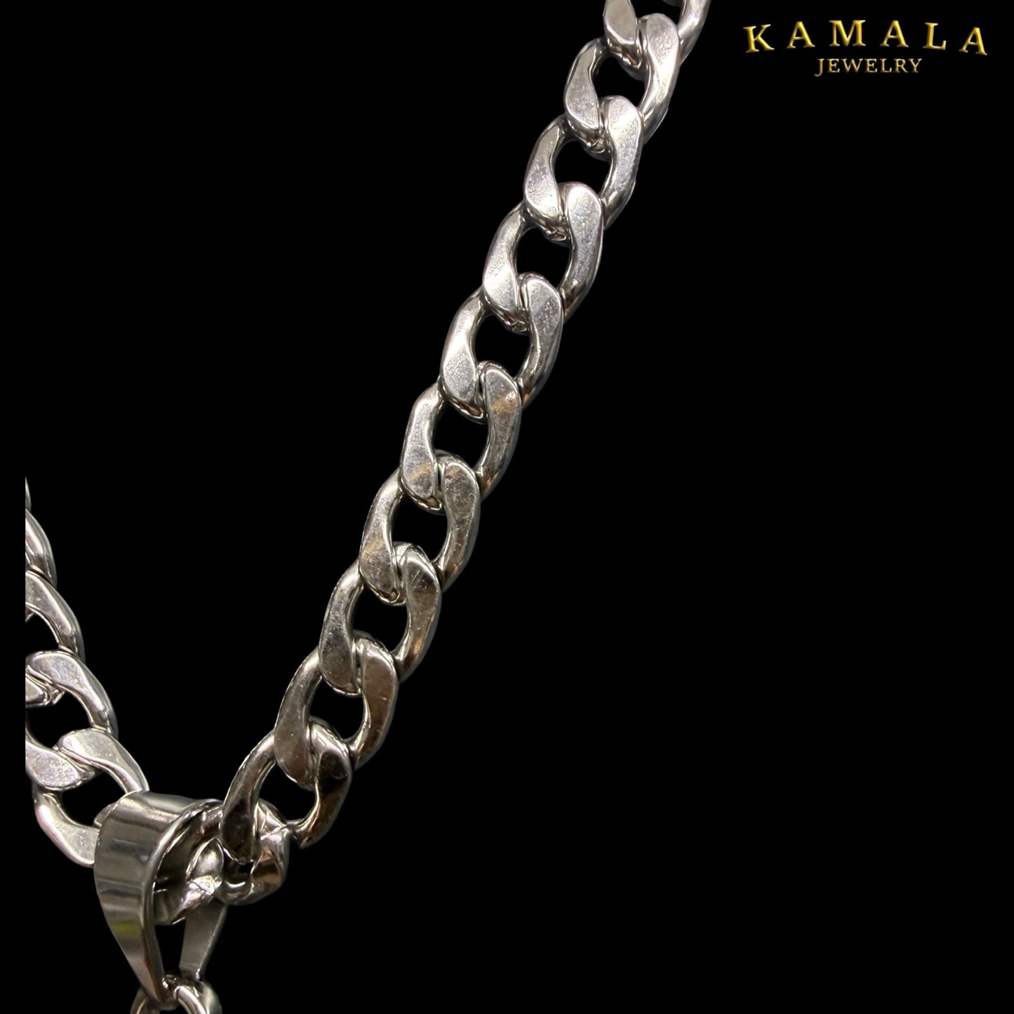 Premium Cuban Chain – Silber | 10 mm