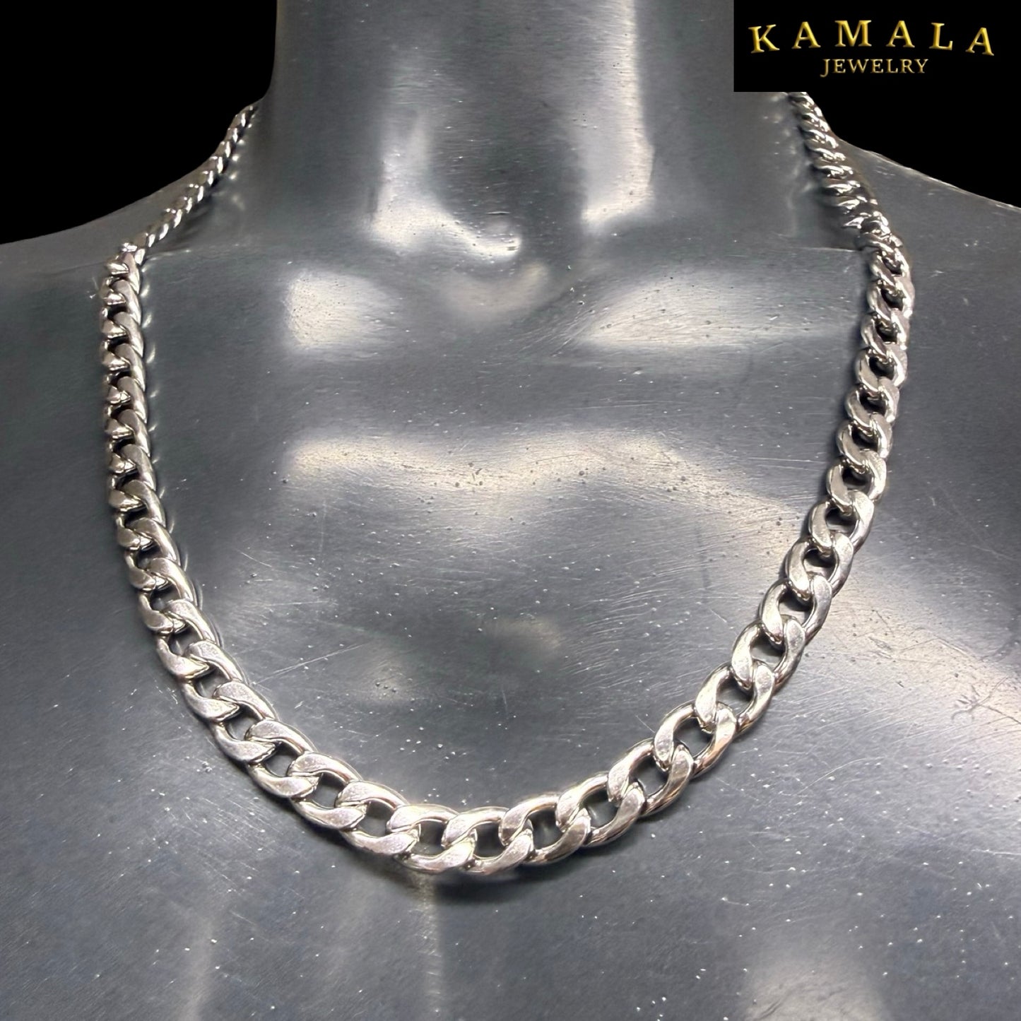 Premium Cuban Chain – Silber | 10 mm
