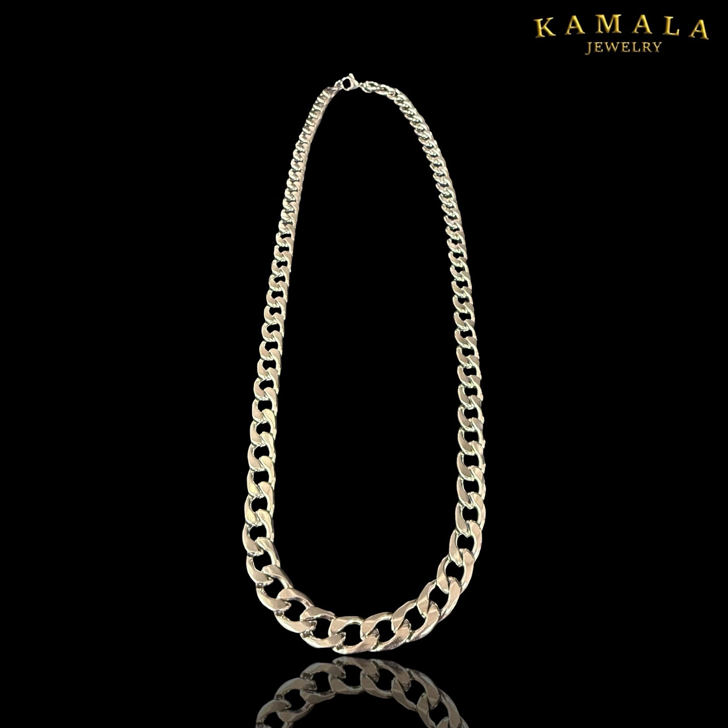 Premium Cuban Chain – Silber | 10 mm