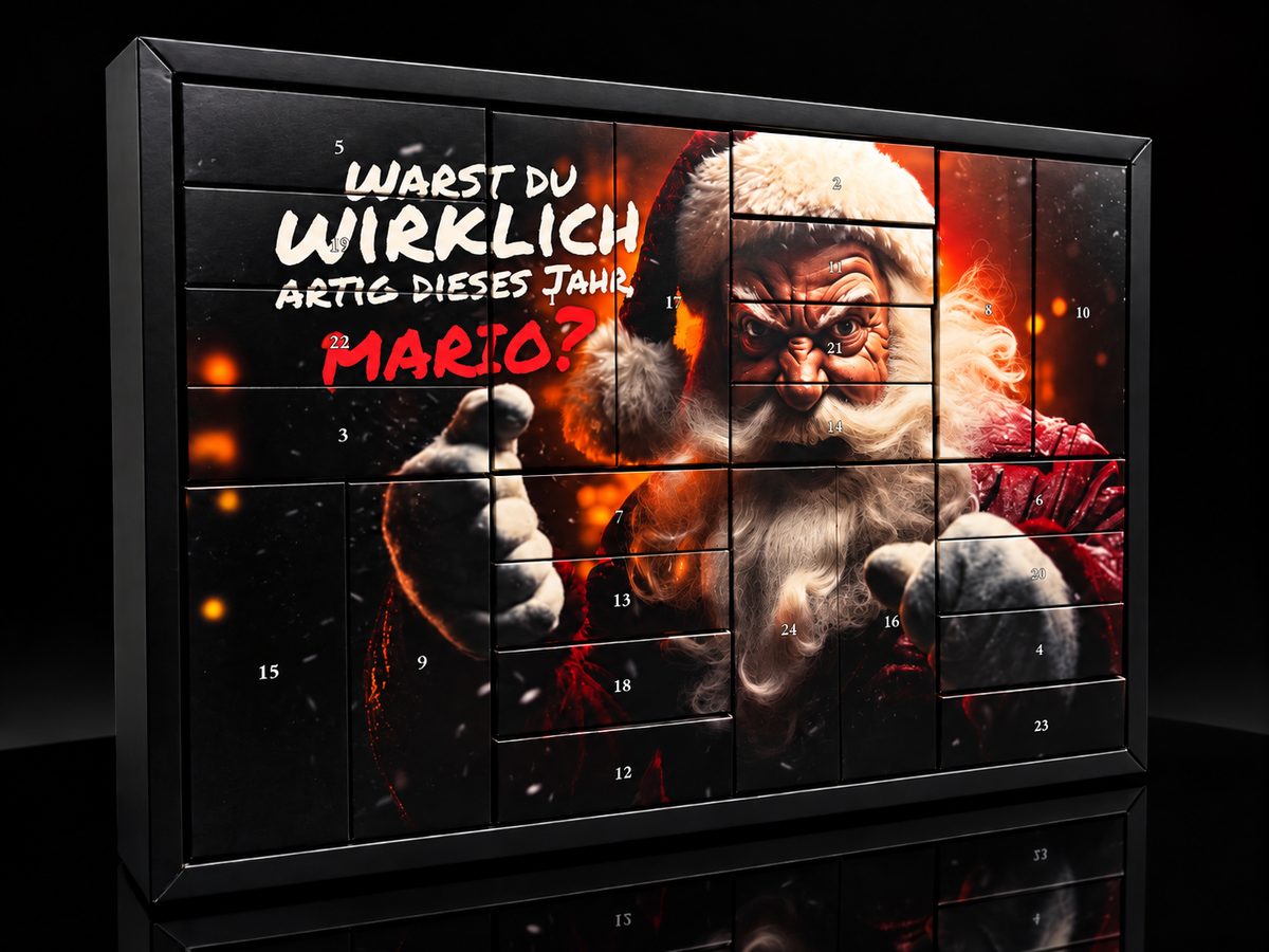 Biker Adventskalender mit Namen – 24 exklusive Schmuckstücke | Kamala Jewelry