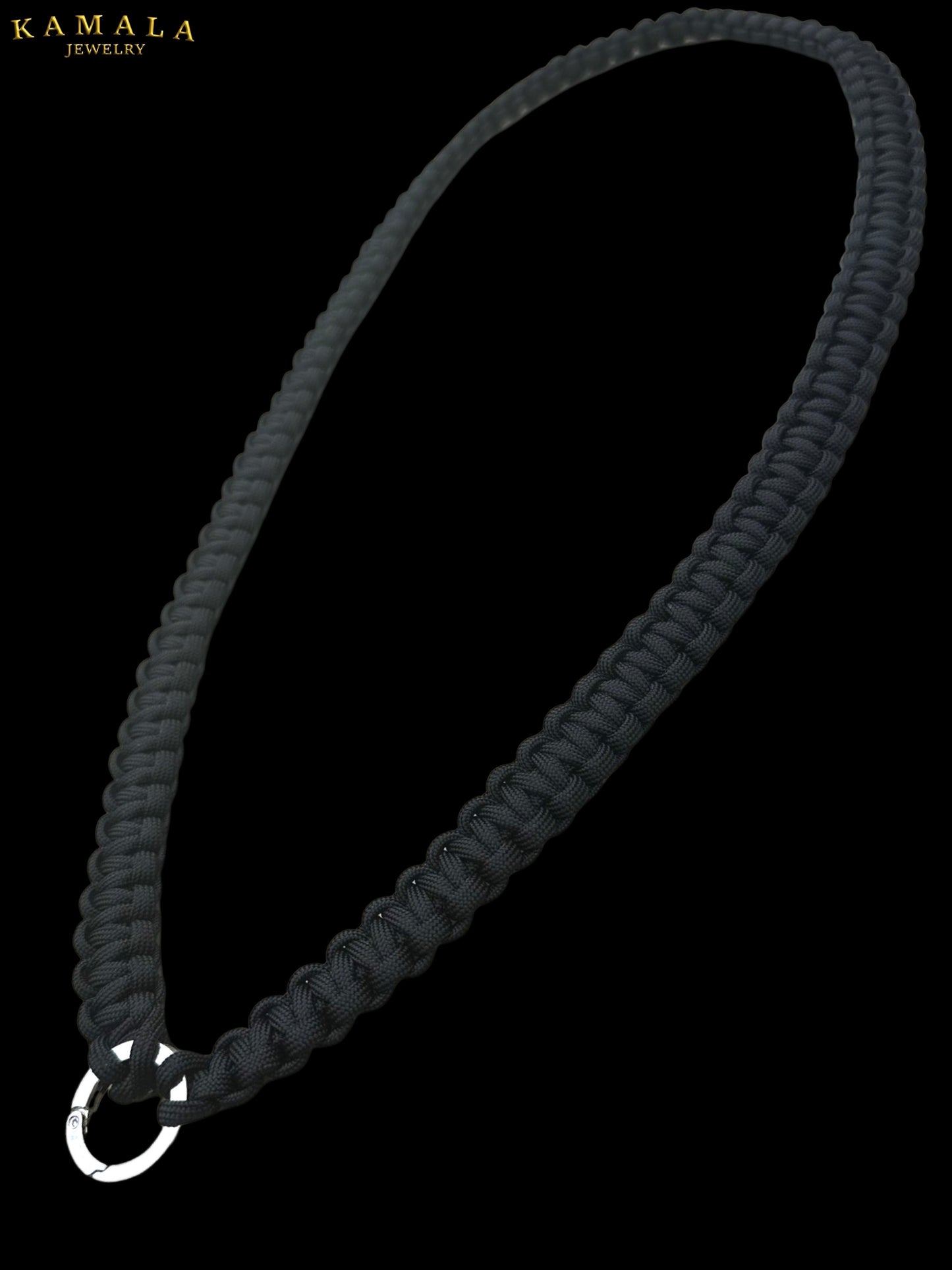 Madmax Paracord Halskette - Schwarz