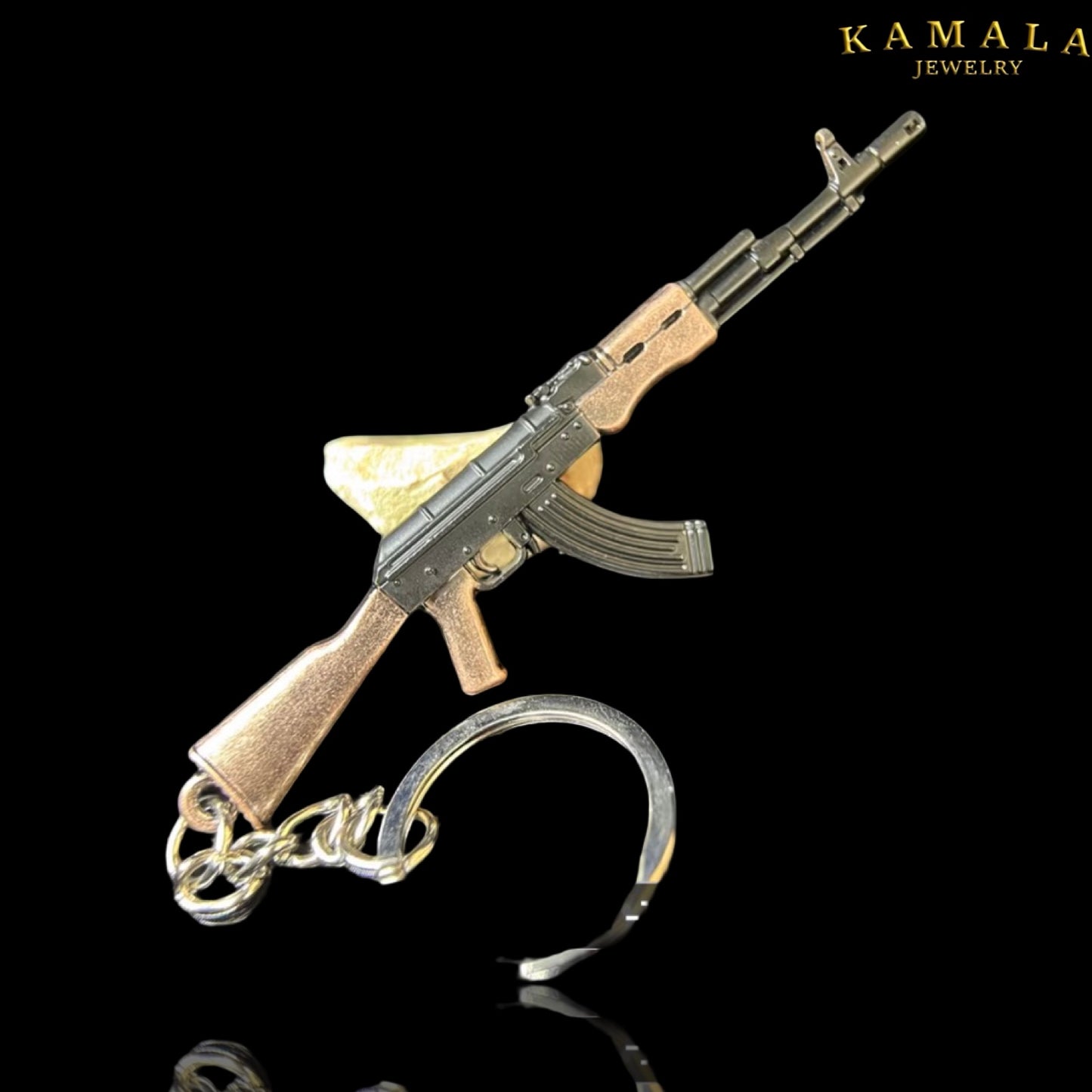 AK47 Style Schlüsselanhänger – Edelstahl